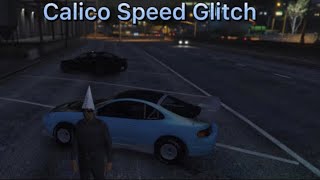 How To Do The Calico Speed Glitch GTA Online [upl. by Pinzler]