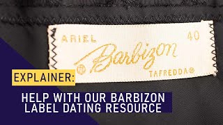 Label dating resource guide to vintage Barbizon slips and petticoats [upl. by Clarabelle]