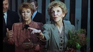 Nancy Reagan amp Raisa Gorbachev CATFIGHT  Tretyakov Gallery In Moscow [upl. by Maddock]