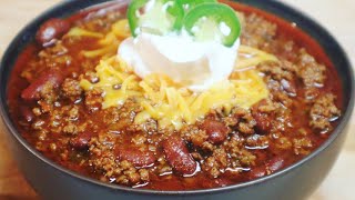 Simply Delicious Chili Recipe [upl. by Teik]