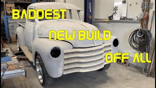 NEW BUILD Restoring a 1951 Chevrolet 3100 5 window pick up truck TOTAL RESTORATION [upl. by Anahsed918]