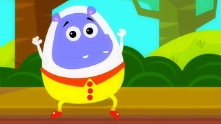 Humpty Dumpty Sat On A Wall  Nursery Rhymes  Kids Songs [upl. by Ahsikahs]