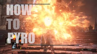 Dark Souls 3 actual Guide Pyromancer PvE [upl. by Hareehahs872]