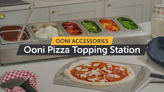 Ooni Pizza Topping Station  Ooni Accessories [upl. by Nyrmac]