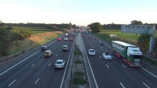 M6 Motorway Traffic [upl. by Deaner]