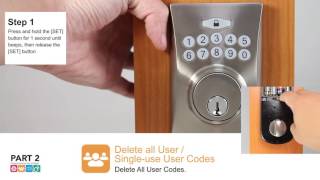 Electronic Deadbolt  User Guide [upl. by Pru701]