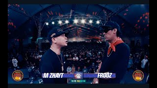 FlipTop  M Zhayt vs Frooz [upl. by Coniah]