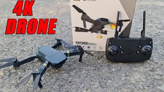 998 Pro 4K Drone Unboxing Review Fly amp video Test Water prices [upl. by Eves]