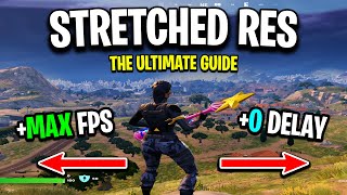 How To Get A STRETCHED RESOLUTION In Fortnite Chapter 5 UPDATED 2025 [upl. by Shayla]