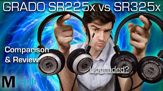 GRADO SR225X vs SR325X  Open Back Dynamic Headphone Comparison and Review [upl. by Given]