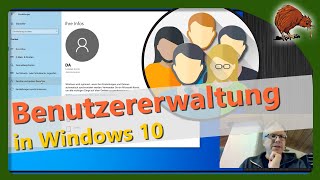 Einführung in die Benutzerverwaltung von Windows 10 [upl. by Atilahs228]