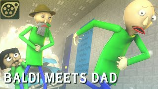 SFM Baldi Meets Father Original Fun Animation [upl. by Clapp]