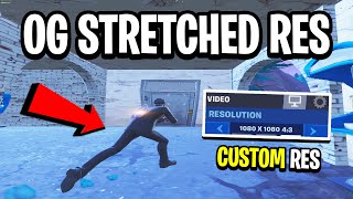 Fortnite But Old Stretched Resolution [upl. by Uuge]