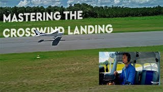 Crosswind Landings  MzeroA Flight Training [upl. by Just524]