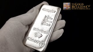 1kg Metalor Silver Cast Bar I Buy Now [upl. by Tine]