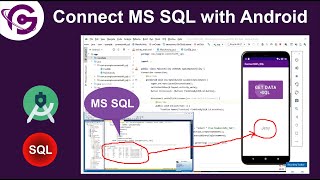 How to Connect Android Studio with MS SQL Server Step by Step  ProgrammingGeek [upl. by Mirabella]