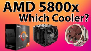 Best Cooling Solutions for the AMD 5800X [upl. by Ahswat160]