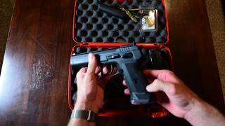 Unboxing my EAA  Tanfoglio Witness Polymer Match 9MM [upl. by Paluas930]