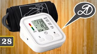 Fully Automatic Blood Pressure Monitor Tonometer from China Parcel AliExpress 28 [upl. by Ynnor]