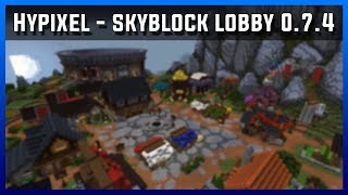 HyPixel  SkyBlock Lobby Map  DOWNLOAD [upl. by Hermione569]