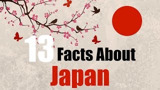 13 facts about Japan [upl. by Moraj]