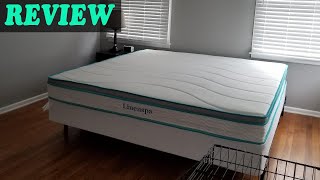 Linenspa 8 Inch Memory Foam amp Innerspring Hybrid Mattress 2020 Review [upl. by Inamik487]