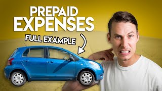 How Prepaid Expenses Work  Adjusting Entries [upl. by Collimore872]