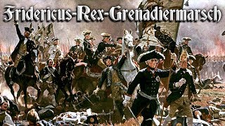 Fridericus Rex Grenadiermarsch German march and folk songEnglish translation [upl. by Eesdnil185]