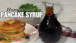 How To Make Maple Syrup At Home  How To Make Pancake Syrup  Homemade Maple Flavored Syrup Recipe [upl. by Martino462]