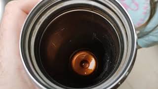 Clean teacoffee stains from stainless steel travel mug [upl. by Caasi890]