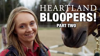 Heartland Season 11 Bloopers Part Two [upl. by Anitsuj]