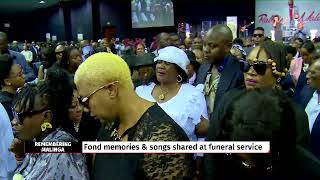 Emotional performance from Zahara at Robbie Malingas funeral [upl. by Jarlath]