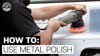 How To Polish Chrome Stainless amp Metal Surfaces  Chemical Guys [upl. by Edecrem]