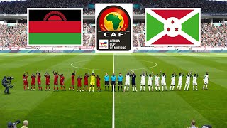 Malawi vs Burundi  AFRICA CUP OF NATIONS QUALIFICATION 2025 [upl. by Isleen]