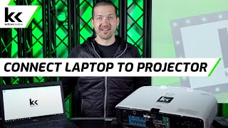 How To Connect A Laptop To A Projector [upl. by Neeuq462]