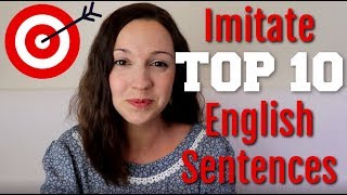 How to Pronounce TOP 10 English Sentences [upl. by Zorina]