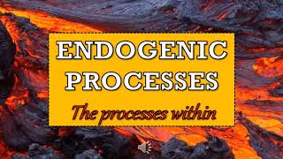 Endogenic and Exogenic Processes  Earth and Life Science [upl. by Nivart953]