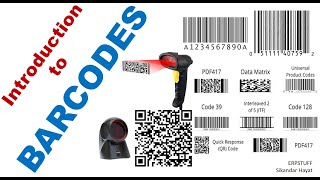 Introduction to Barcodes  Different Types of Barcodes  QR Codes [upl. by Jew]