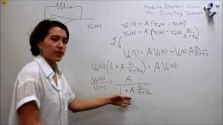 Intro to Control  31 NonInverting OpAmp Transfer Function [upl. by Dyun436]