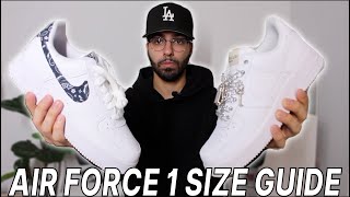 Nike Air Force One Sizing [upl. by Sunday]