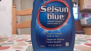 Selsun Blue Medicated Dandruff Shampoo REVIEW [upl. by Otrebmuh]