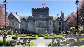 Hatley Castle amp Gardens  National Historic Site  Victoria Canada 4K [upl. by Oballa]