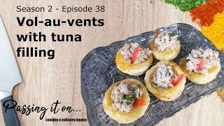 Volauvent with tuna filling recipe [upl. by Negam]