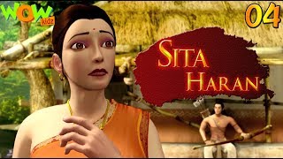 Ramayana The Epic  Sita Haran  Ep 4  Wow Kidz [upl. by Gebelein66]