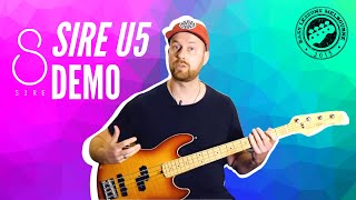 Sire U5 Marcus Miller Short Scale Demo amp Review [upl. by Gordon804]