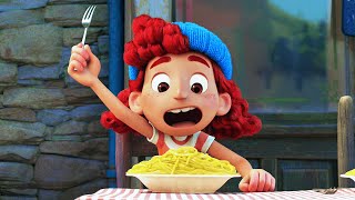 LUCA Featurette  quotAll About Foodquot 2021 Pixar [upl. by Adnohsal]