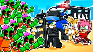 Becoming SWAT TEAM In Roblox Dusty Trip With MY FRIENDS [upl. by Hepsoj944]