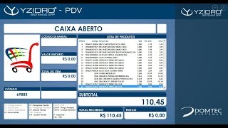 Sistema para supermercado  Venda PDV  Software Yzidro ERP [upl. by Missy]