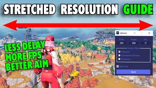 How To Get A STRETCHED RESOLUTION In Fortnite✅Stretched Res On Any PC [upl. by Akimet]