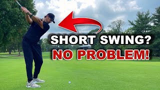 Short Backswing  Its EASY to OPTIMIZE Your Golf Swing [upl. by Assiram694]